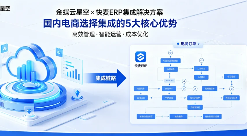 国内电商业财集成的模块与流程